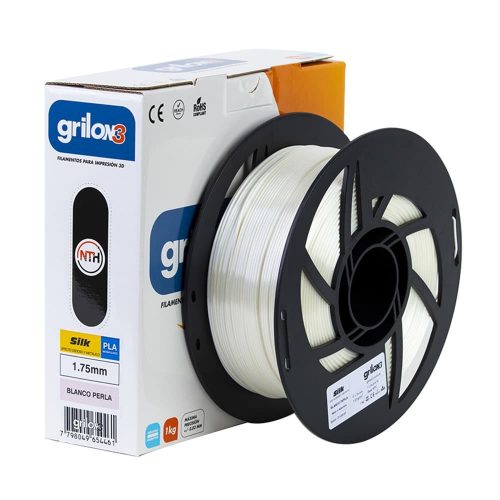 Pla Silk Blanco Perla Grilon3 1.75 X 1kg