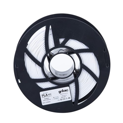 Pla 870 - 01 Blanco Grilon3 1.75 X 1kg - Imagen 3