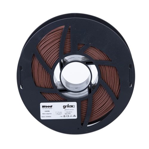 Pla Wood Caoba Grilon3 1.75 X 1kg - Imagen 2