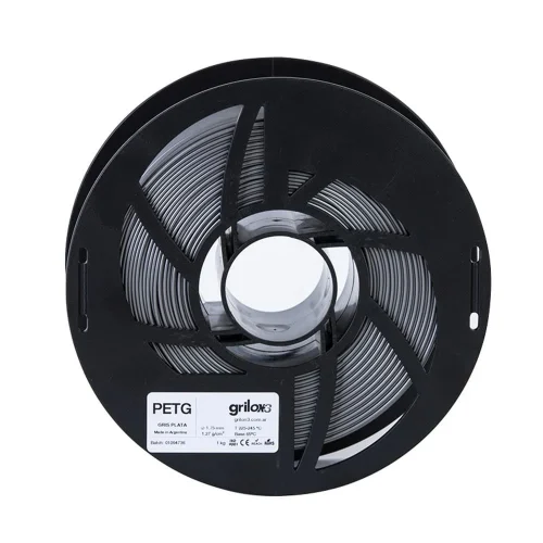 Petg Gris Plata Grilon3 1.75 X 1 Kg - Imagen 2
