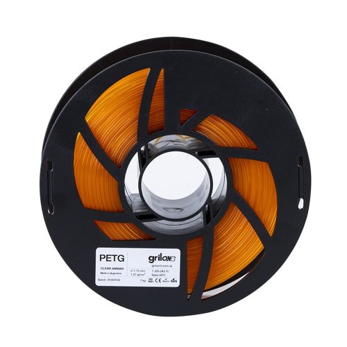 Petg Clear Ambar Grilon3 1.75 X 1 Kg - Imagen 2