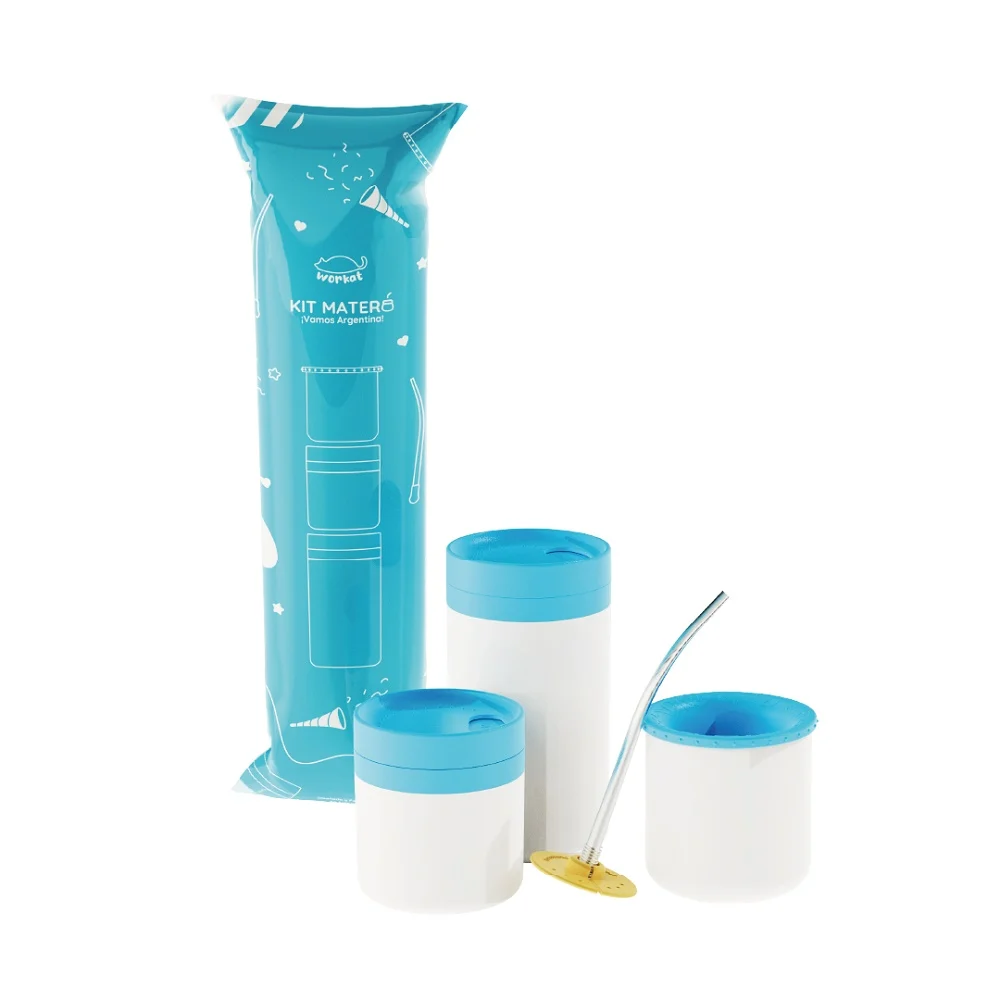Kit Matero Workat Blanco De Polimero Sublimable