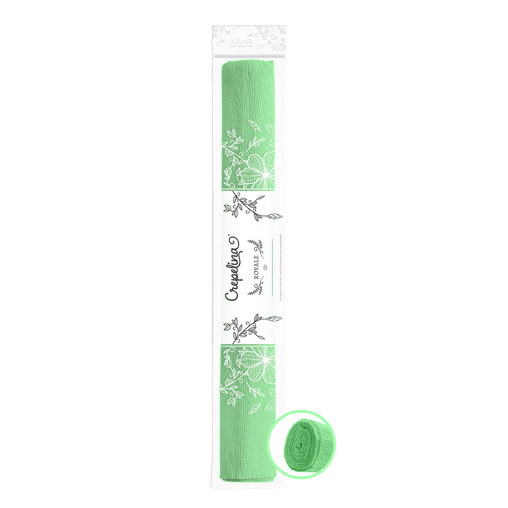 Adorie 50x250 Crepelina Royale Verde Pastel