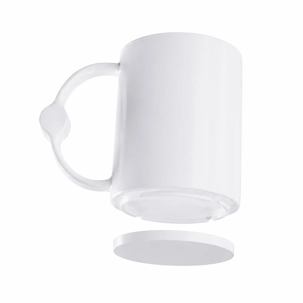 Taza Muchi Blanco Nube De Polimero Sublimable