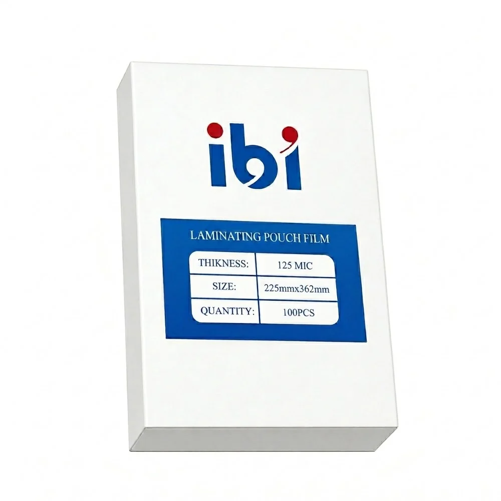Pouch Glossy Ibi 125 Micrones Legal 225x362mm X 100
