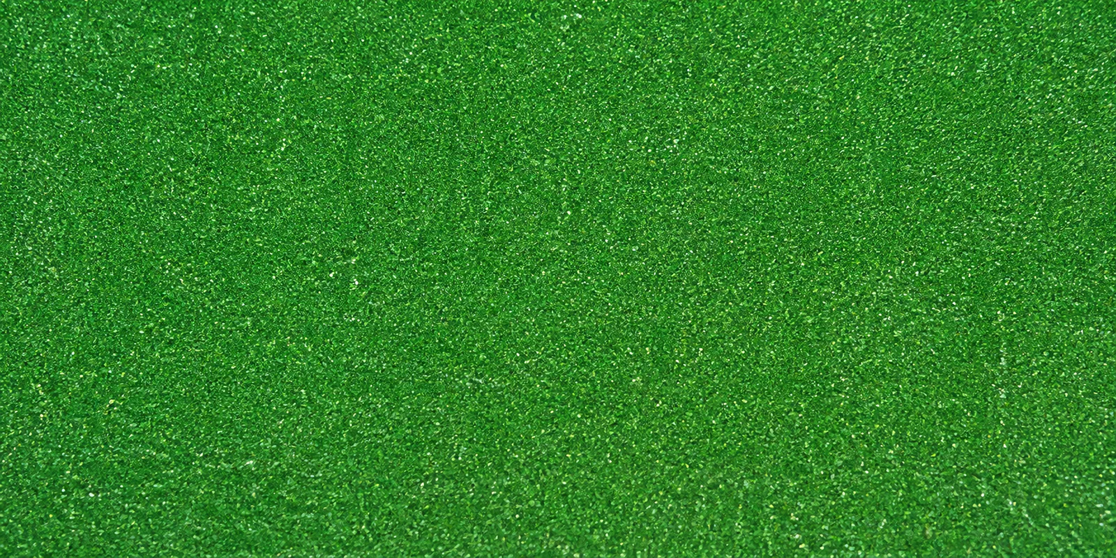 Macro del papel con glitter verde bosque encantado, con las partículas separadas brillando sobre la hoja
