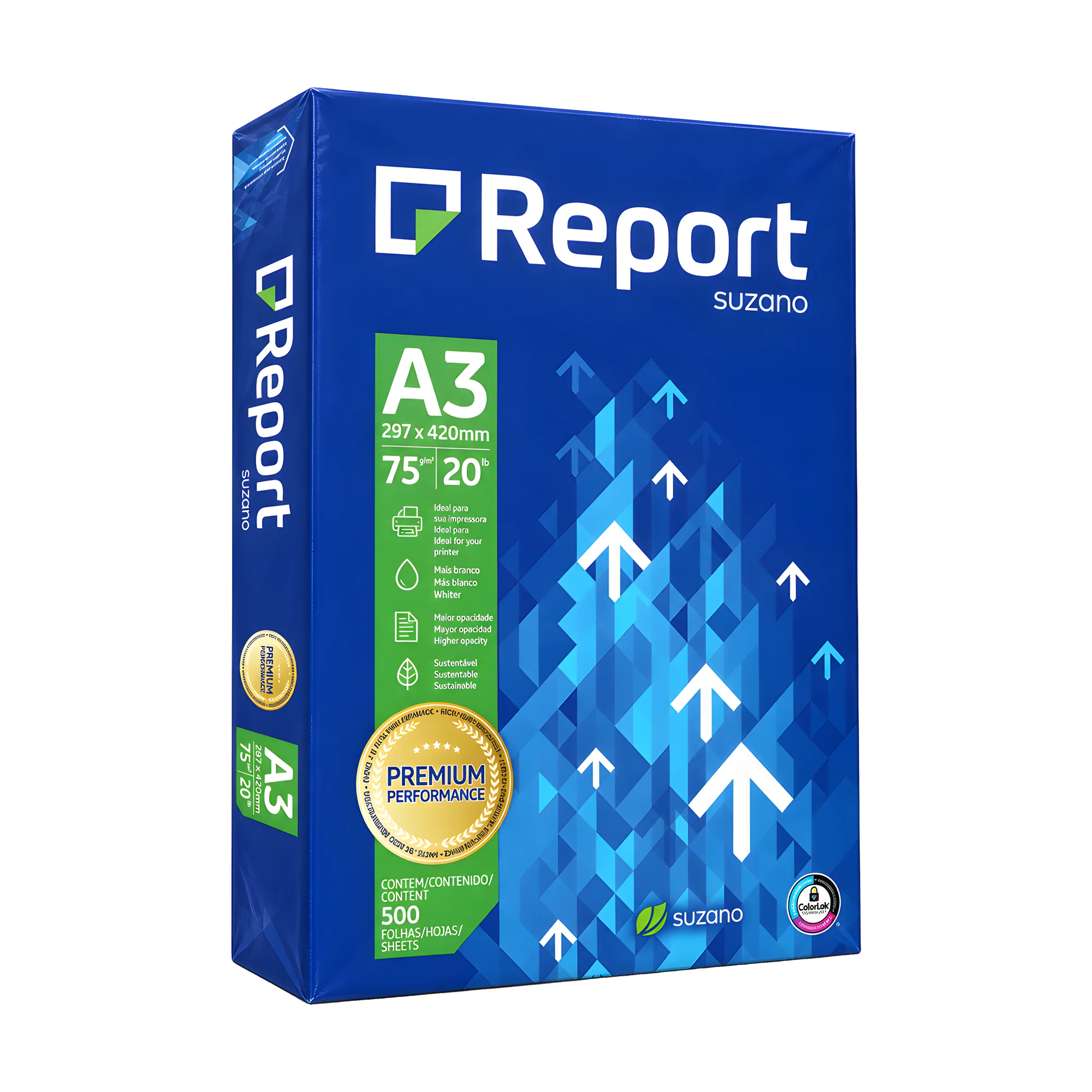 Report A3 75 Grs X 500 Hojas