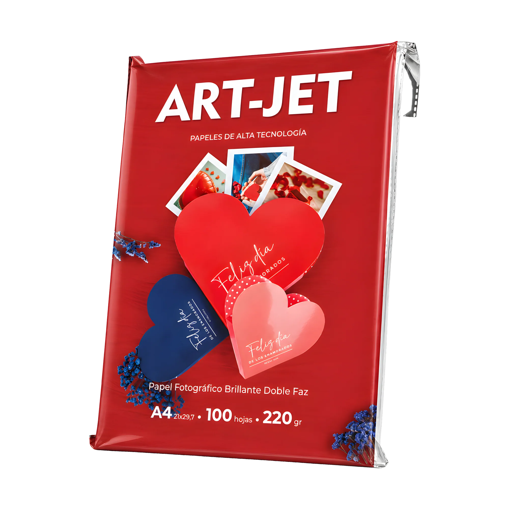Art-jet A4 220 Grs Bifaz Glossy X 100 Hojas