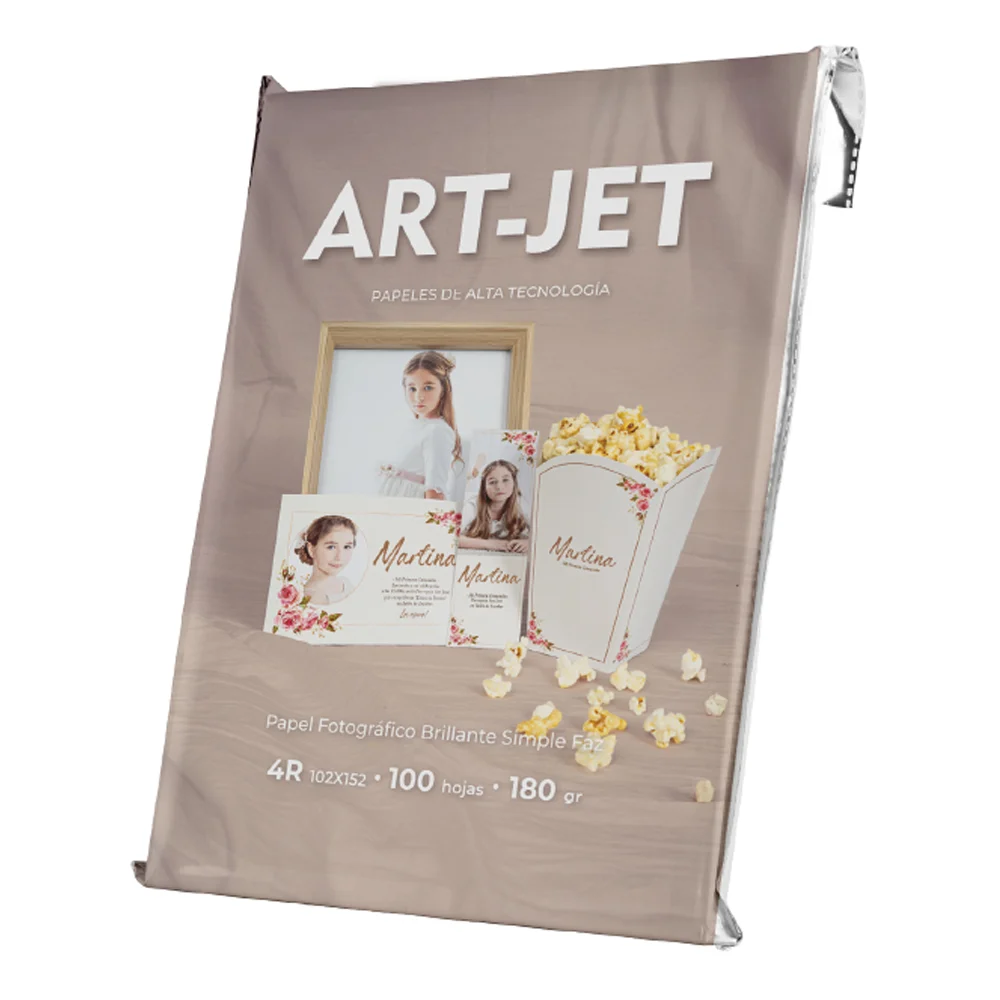 Art-jet 10x15 180 Grs Fotografico Glossy X 100 Hojas