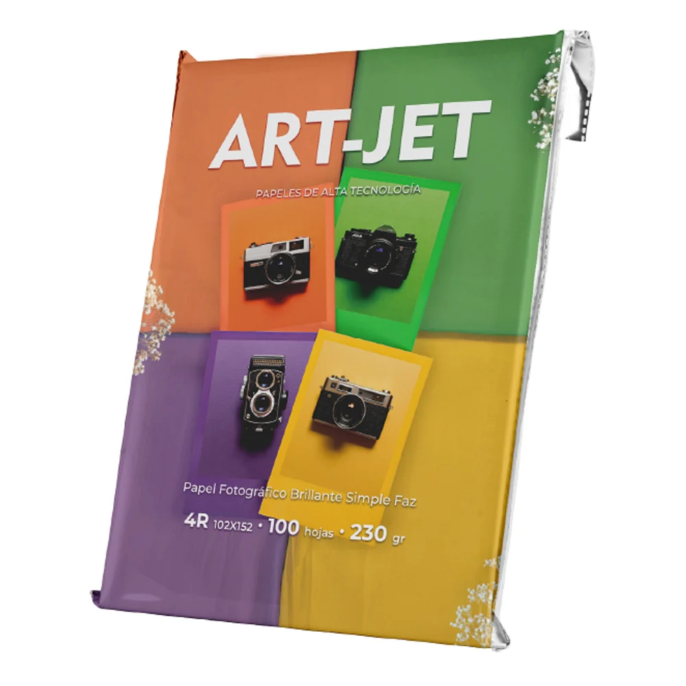 Art-jet 10x15 230 Grs Fotografico Glossy X 100 Hojas