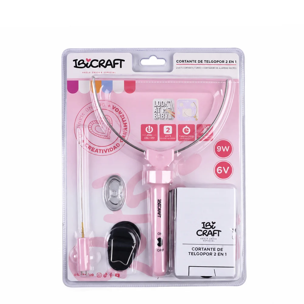 Ibi Craft Calador De Mano Rosa