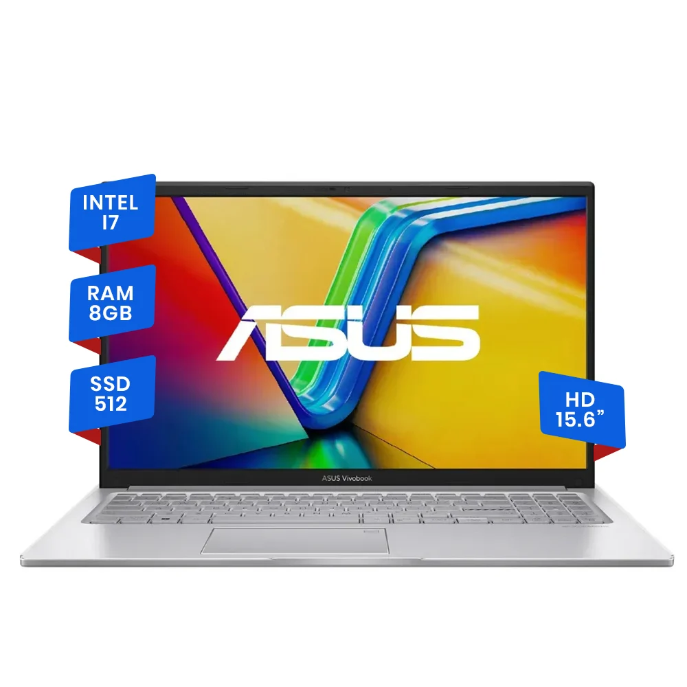 Asus Vivobook I7 150u 8gb 512ssd 15,6