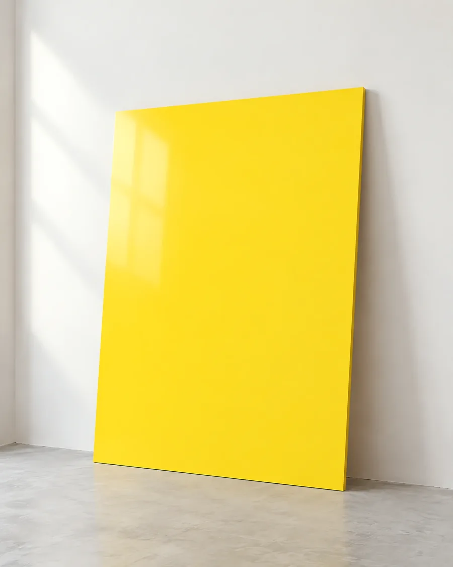 Placa de alto impacto de color