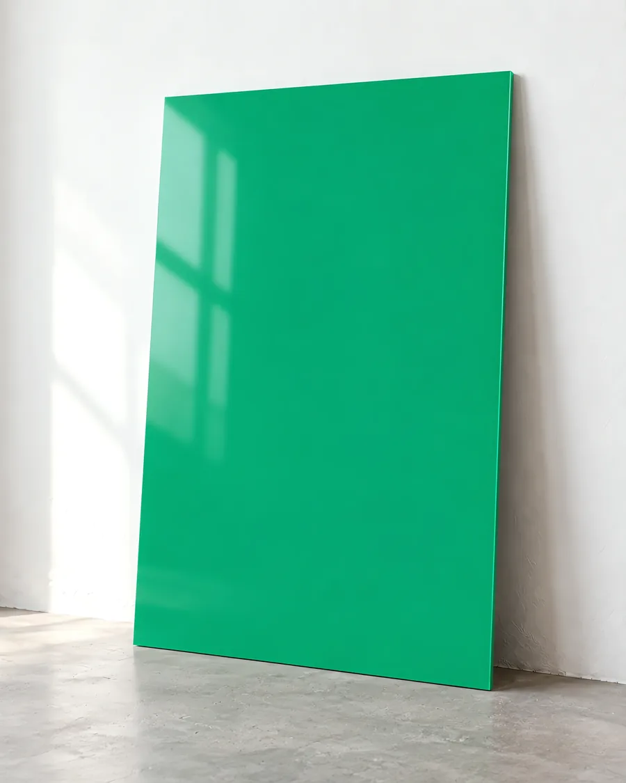 Placa de alto impacto de color