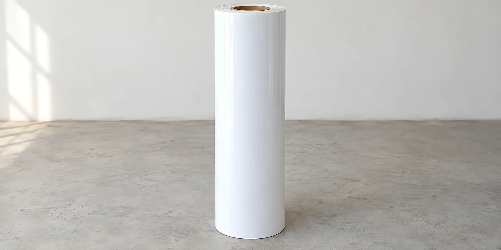 Vinilo blanco base gris de 100 micrones