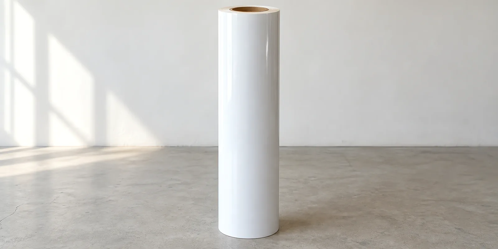 Vinilo blanco base gris de 100 micrones
