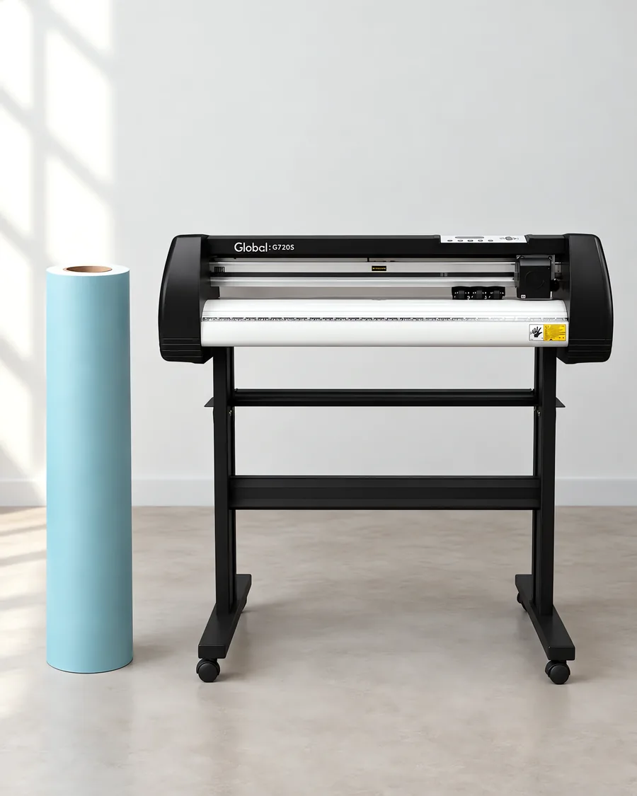 Vinilo esmerilado de 61 cm