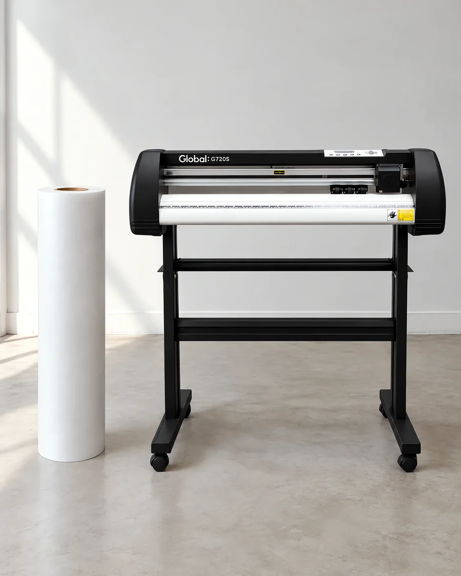 Vinilo esmerilado de 61 cm