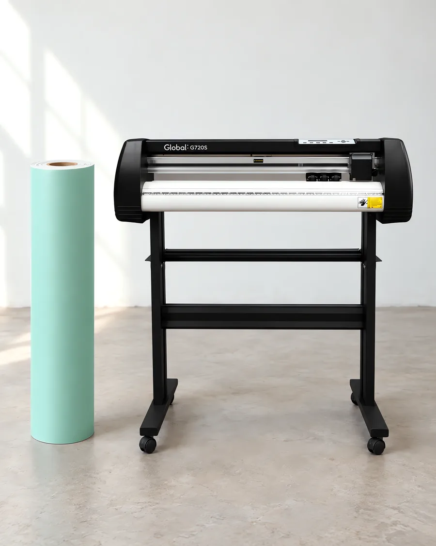 Vinilo esmerilado de 61 cm