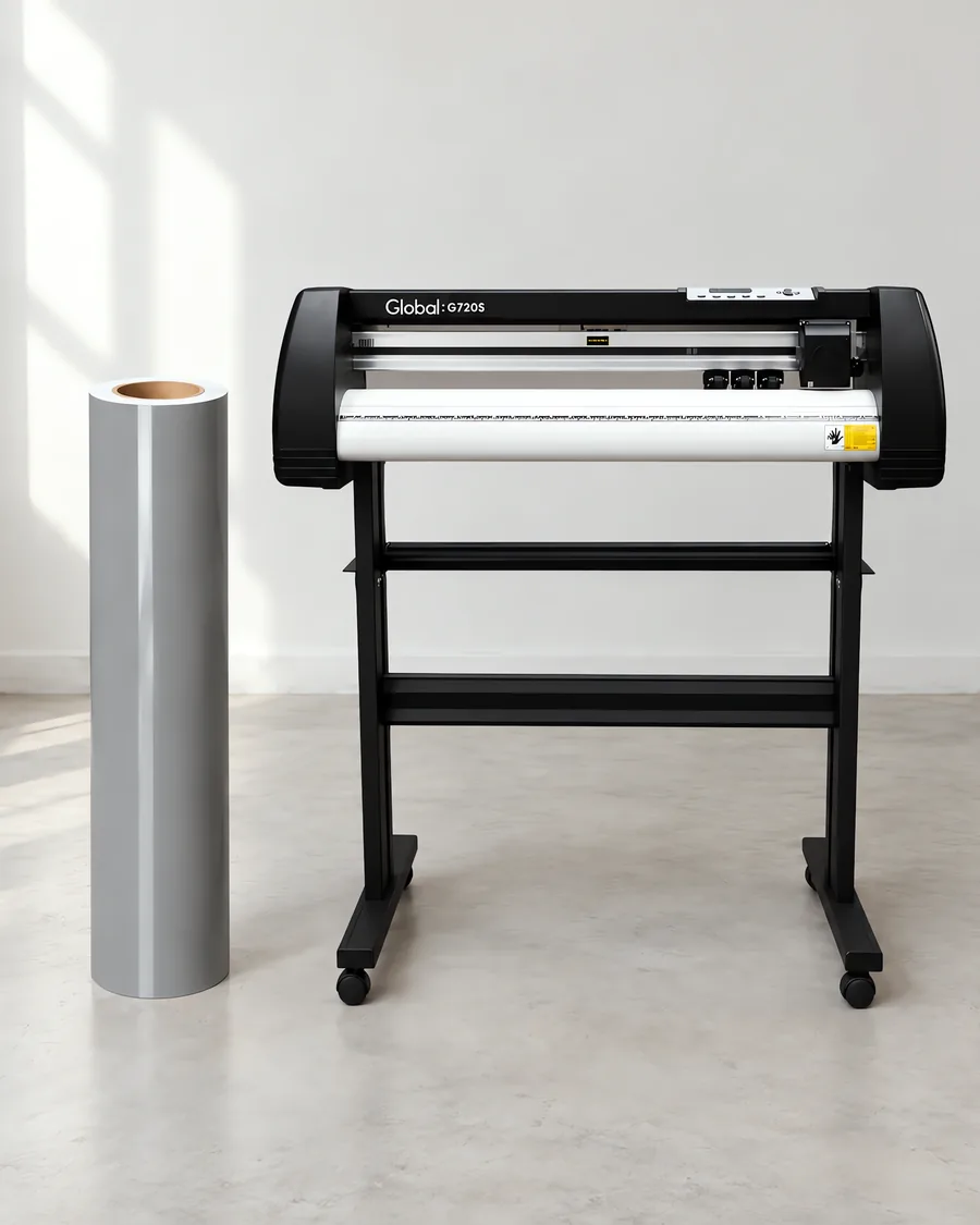 Vinilo de corte brillante S6000 de 61 cm