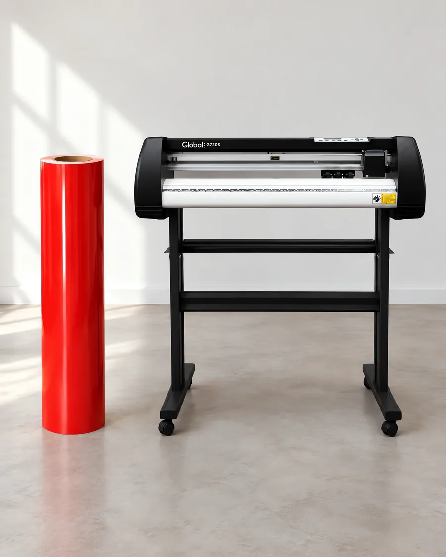 Vinilo de corte brillante S6000 de 61 cm