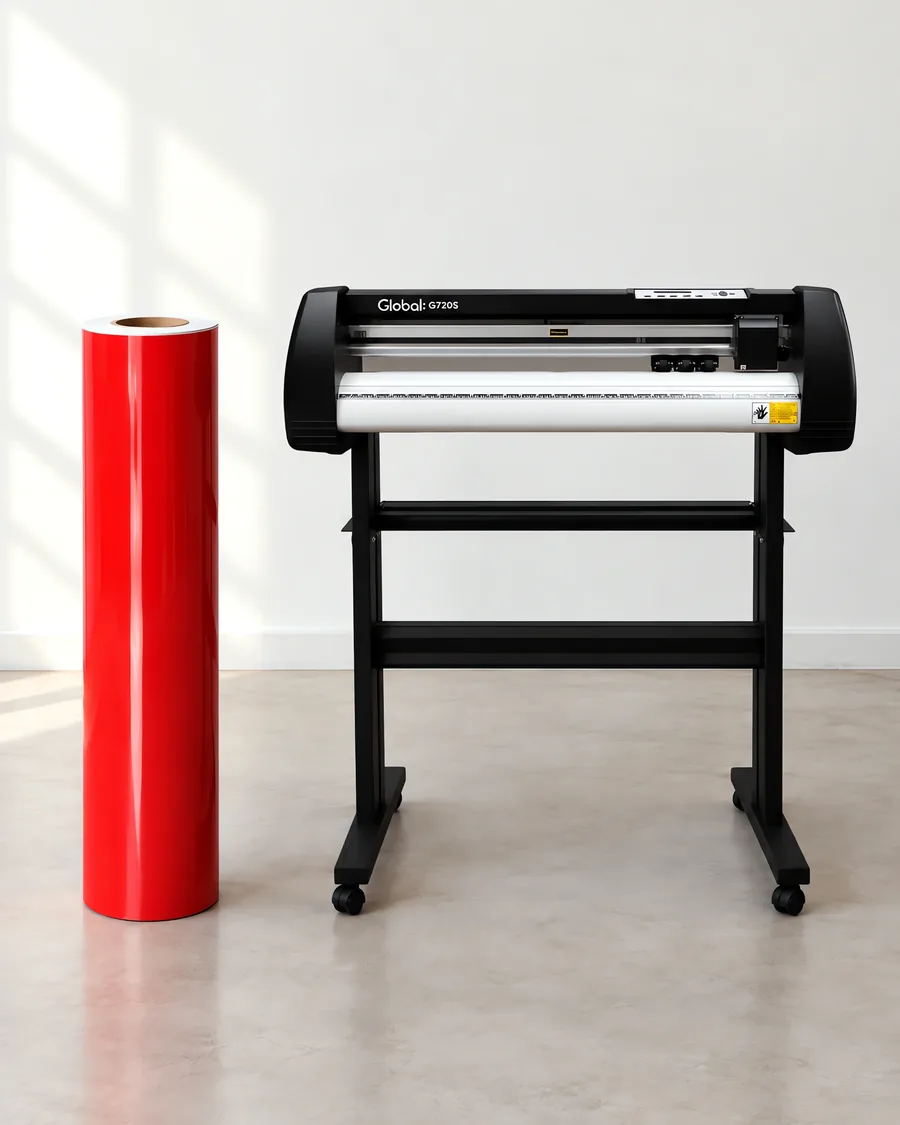Vinilo de corte brillante S6000 de 61 cm