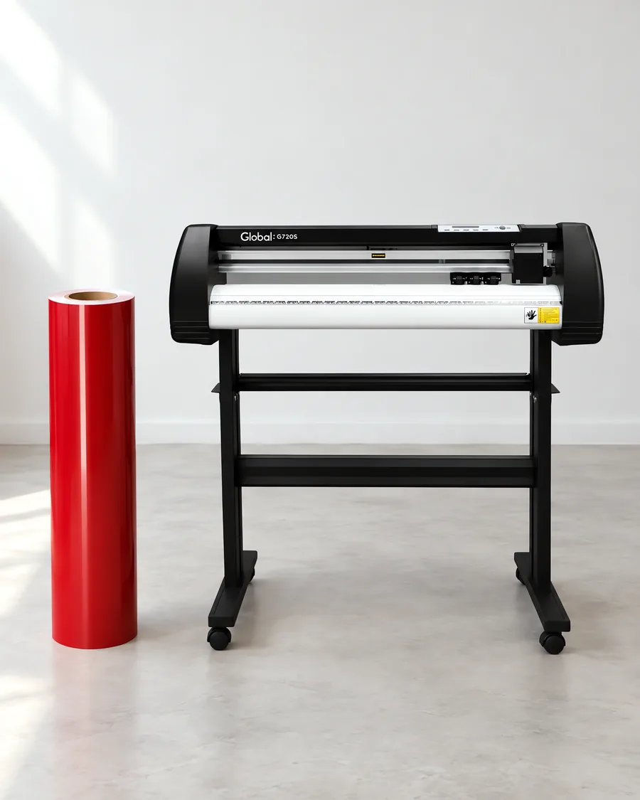 Vinilo de corte brillante S6000 de 61 cm