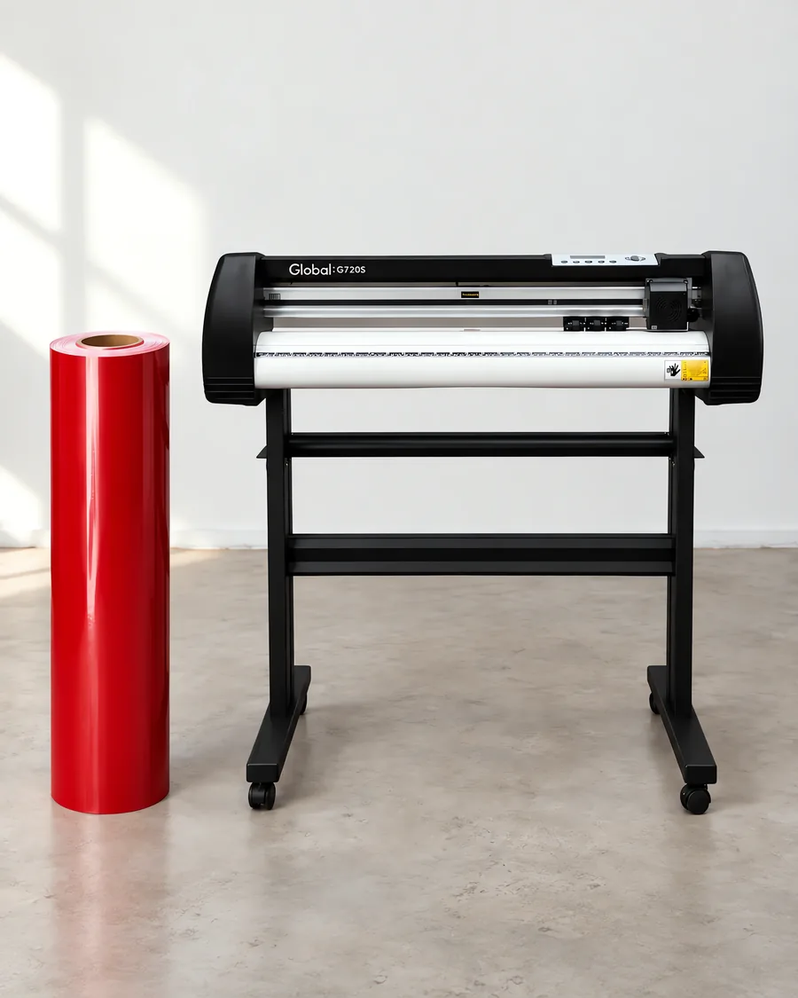 Vinilo de corte brillante S6000 de 61 cm