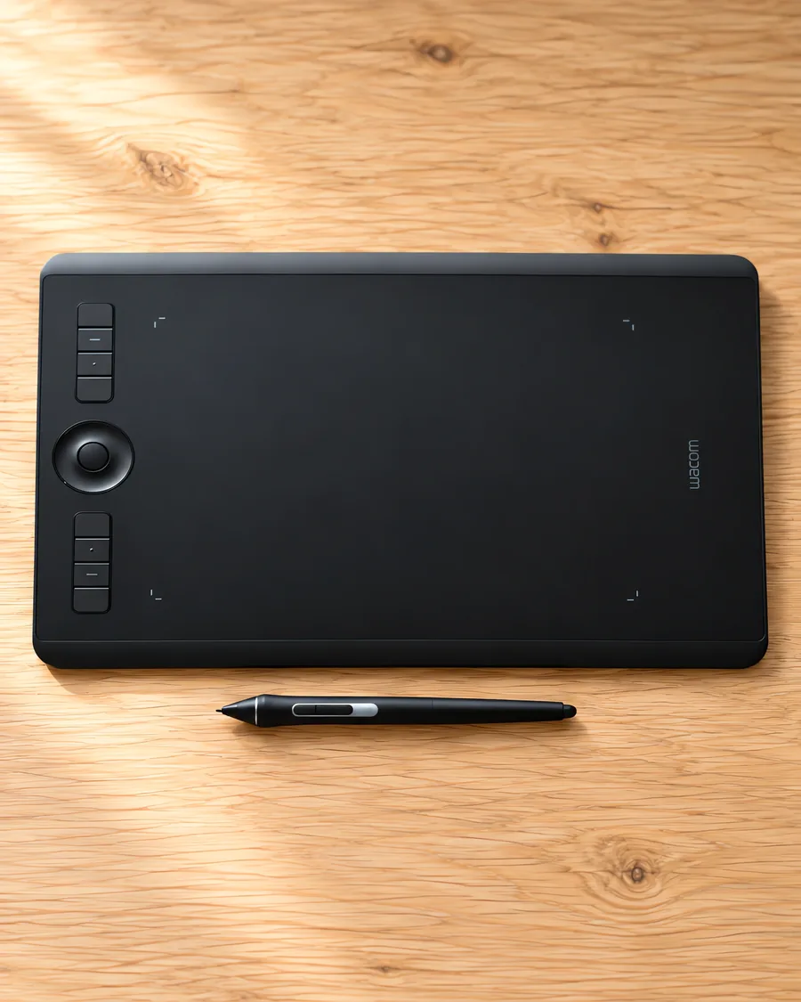 Tableta gráfica Wacom Intuos Pro mediana con su lápiz