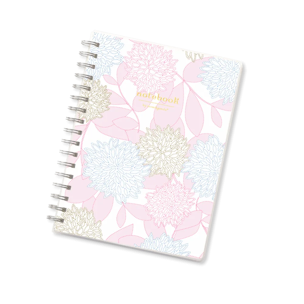 Agenda con espiral plástico